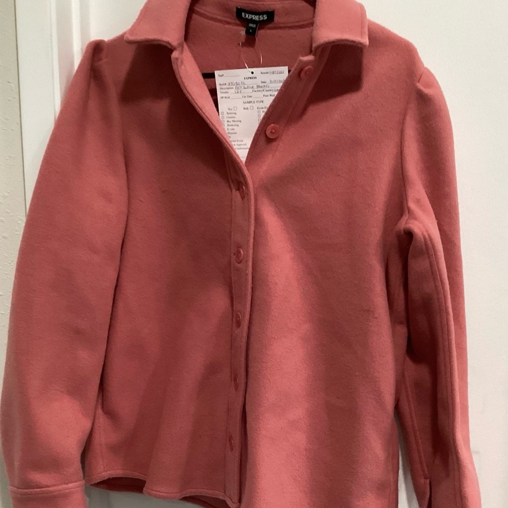 Express Rose Button-Up Shirt